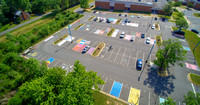 Aerial Shots of West Potomac High School Mar 25 2021